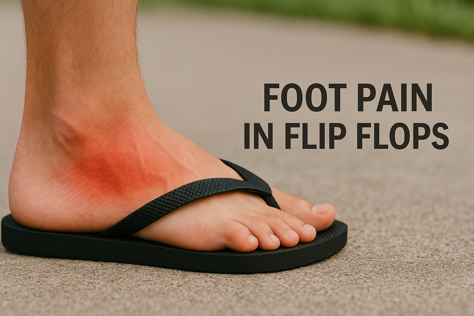 Foot Pain from Flip-Flops: Protect Your Feet This Summer